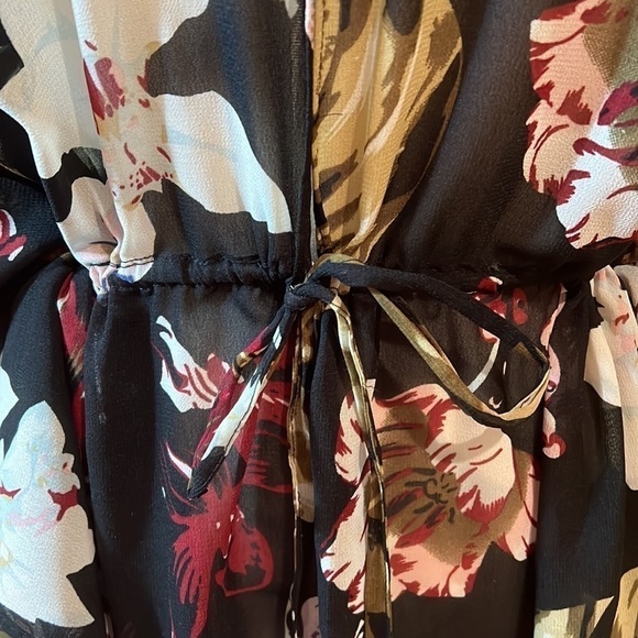 Walter Baker Floral Tillman Caftan Sz-OSFM - Picture 8 of 11